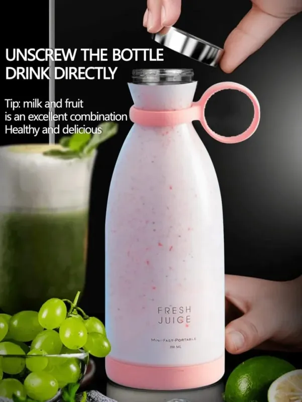 Portable and Electric Blender Bottle Juicer for
