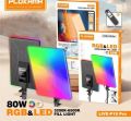 Plokama Live-P19 Pro RGB LED Light Panel with Adjustable Stand – 360° Full-Color Dimmable Video Light for Photography, Live Streaming & Content Creation. 