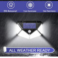 100 LED Solar Light Outdoor Solar PIR Motion Sensor Lights 3 Lighting Modes For Garden Decoration Street Wall Lamp. 