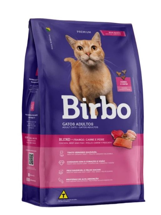 Birbo Cat Food Blend Chicken, Beef, Fish 7kg