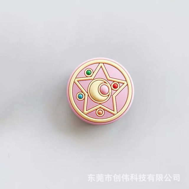 Finger Holder for Phone Grip Cute Anime Design Car Cellphone Stand for Iphone 11 12 Korean Mobile Accessories Support Wholesale