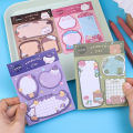 60Sheets/Book Cartoon Combo Memo Pads Kawaii Sticky Notes DIY Diary Journal Planner Decorations Korean Stationery School Office. 