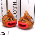 Mosbeha Poop Toy Key-Chain Cozy Decompression Prank Poop Pendant. 