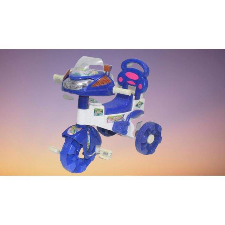 Baby Rainbow Tricycle With Rainbow Lights Music Daraz.pk