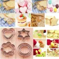Pack of 12 Stainless Steel Cookies Cutter Set Fruit & Vegetable Shape Cutter for Decoration. 