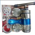 Noodle Juice Maker Pressure Machine With Plastic Handle Nimko Kitchen Accessories Press Nimco Maker Stainless Steel with 3 stainless steel blades. 