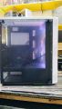 AATigers FURY White Tempered Glass Mid-Tower Gaming Case with 3X Multi-Color Lighting Fans. 