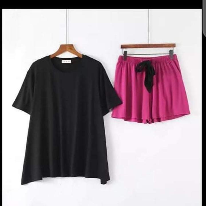 Soft jersey fabric short  wear suit