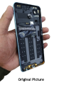 Infinix Hot 30 Back Battery Cover with Side Ring and Keys , Infinix Hot 30 Ring Back / Mid Back Replacement. 