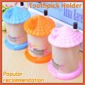 Cute Automatic Toothpick Holder Creative House Shaped Toothpick Box Small Portable Storage Box for Toothpick Table Decoration. 