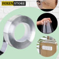 Nano tape Double Sided Washable Adhesive Tape Reusable and Washable Adhesive Silicone Nano Tape with Multi-Functional Anti-Slip. 