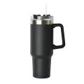 Coffee cup girls Stainless Steel Tumbler Cup with Lid Straw 40oz Double Wall Vacuum Flask Insulated Cup Drinking Thermoses 1200 ml Coffee cup. 