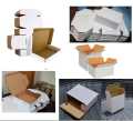 Pack of 20 White Card Board Boxes For Gift Packing. 