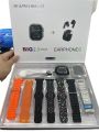 i90 ULTRA 2 MAX SUIT - BIG 2.3 - INFINITE DISPLAY  - 10 in 1 set - EARPHONES - New Combination - Smart Watch -. 