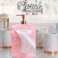 New unique and stylish Floral Round Shape Tissue holder for kitchen living room bathroom drawing room car office Tissue Organizer Napkin Holder  Tissue Role Holder Box Tissue roll stand. 