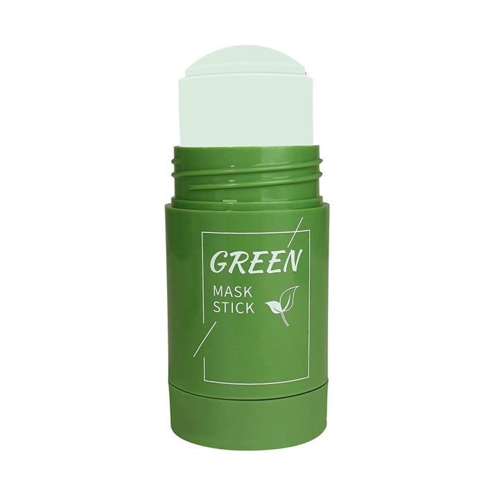 Green Tea Clay Mask Sticks | Green Mask Stick | Blackhead Mud Mask | Deep Cleansing Mask | To Tight Pores | For Acne | 40 g