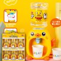 Duck Water Dispenser Mini Cute Duck Drink Water Machine Toy Electric Water Dispenser Safe to Use Model Educational Kids Dollhouse Accessories for Birthday Gift for Kids - 7420. 