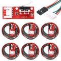 6pcs/lot Mechanical Endstop End Stop Limit Switch +Cable For C  RepRap RAMPS 1.4 Board. 