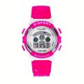 Luminous Sports Electronic Watch For Outdoor WR Multi Function Silicone Alarm Wrist Watch For Women Girls Boys Kids. 