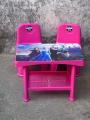 Kids Table & Baby Chairs Available in Multi Random Colors. 