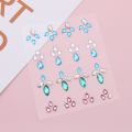 DIACHA New Eyeshadow Sticker DIY Makeup Tattoo Stickers Gems Tattoo Eyes And Face Fashion Nail Art Body Crystal. 