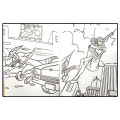 Spider Man - Large Size Coloring Book - Coloring & Painting Activity for Kids. 