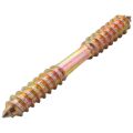M8 x 70mm Double Ended Wood to Wood Furniture Fixing Dowel Screw 5Pcs. 