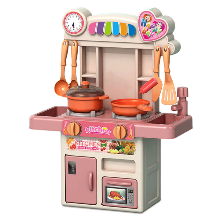 Dora%20Frozen%20Kitchen%20Toy%20Set%20For%20Kids%20Girls%20With%20Real%20Water%20Sound%20Lights%20Effect%20Pretend%20Play%20Cooking%20Set%20-%20Image%205