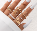knuckle rings wholesale European and American fashion resort style jewelry knuckle punch ring knuckle armor ring. 