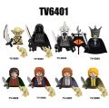 Moonlight Single Medieval Movie Knights Uruk hai RingWraiths Action Figures accessories Building Blocks toys children TV6401. 