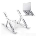 Laptop Stand Adjustable Laptop Stand for Desk Portable Foldable Laptop Holder Aluminum Laptop Cradle. 