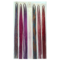 Hair Extension Colored Wire Hair Extension Wire Tinsel Set Heat Resistant Fairy Hair Tinsel Set with Tools. 