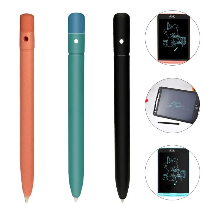 3 Pcs Tablet Stylus Lcd Draft Board Pen Painting Drawing Pad Kids Writing Plastic Child