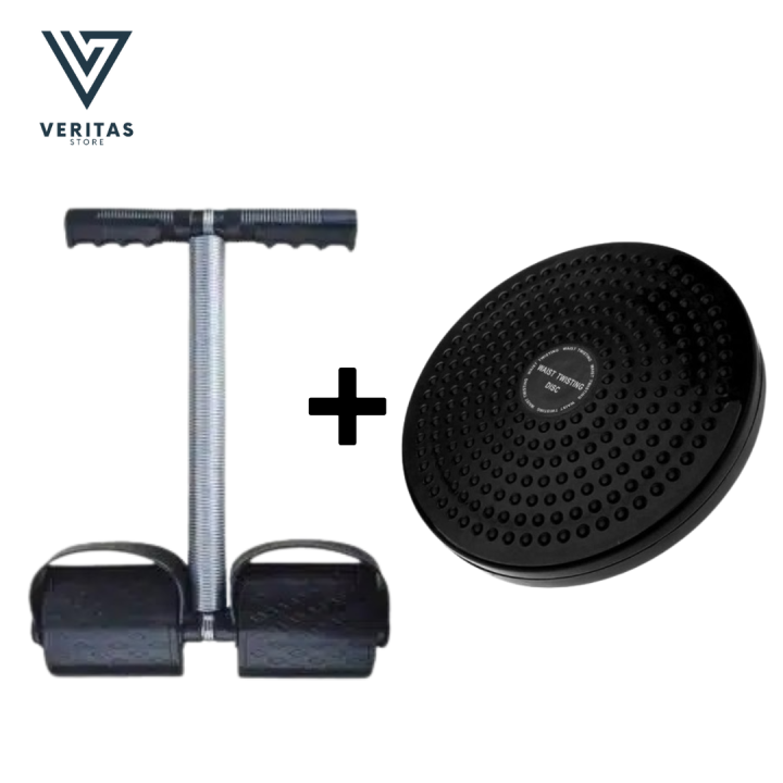 Tummy Trimmer Single Spring & Twister Plate Disc High Quality Weight Loss Machine For Home Gym