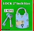 Desi House Lock With 2 Keys. 
