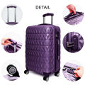 Medium 24" Hard Case  Suitcase 4 Wheel Travel Luggage Trolley Lightweight Hand Luggage Bag Case. 