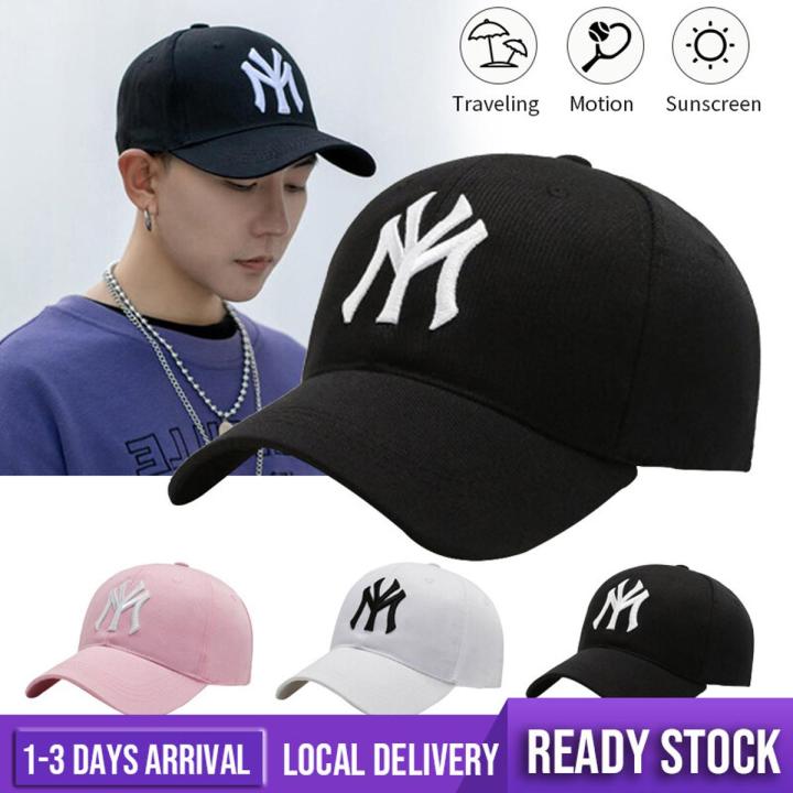 Korean Baseball Cap Yankees Team Unisex New York Caps Couple Shade My Embroidery Hat Hip Hop Tid