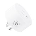 XS-SSA01-3 AC100-240V 10A Tools DIY US Standard Alexa Smart WIFI Socket Mobile Phone Timer Switch Socket Remote Control Smart Home. 