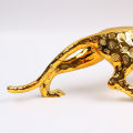 Panther for Car Dashboard Decoration Golden Tiger Leopard Ornaments Animal Cheetah for Auto Interior Accessories Home Decoration. 
