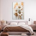 Abstract Flower Canvas Wall Art Large Floral Painting Print Modern ...