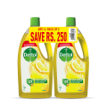 Dettol Floor Cleaner Citrus 1L - Pack of 2. 