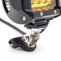 2pcs LED Light Bar Mounting Brackets Hood Offroad Work Light Clamp Holder. 