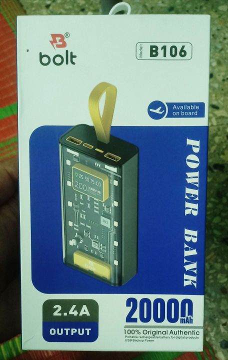 Bolt%20B106%2020000MAH%20Power%20Bank%20Quick%20Charge%20Support%20High%20Led%20Lights%20-%20Image%203