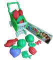 Shopping Trolley Toy Pretend Playsets Grocery Shopping Carts. 