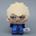 New10cm Blue Lock Plush Toy KeyChain Pendant Nagi Seishiro Chigiri Hyoma Gagamaru Action Figure Soft Bag Pendant Gifts. 