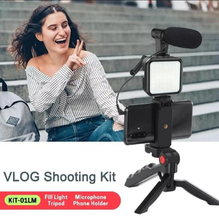 Vlogging%20Video%20Making%20Kit%20For%20Mobile%20Phones%20-%20Model%20AY-49%20-%20Tripod%20Kit%20With%20Microphone%20And%20Light%20-%20Flexible%20Tripod%20-%20All%20in%20One%20-%20Better%20Sound%20And%20Lighting%20Indoors%20or%20Outdoors%20by%20POCKET%20FANCY%20STORE%20-%20Image%202