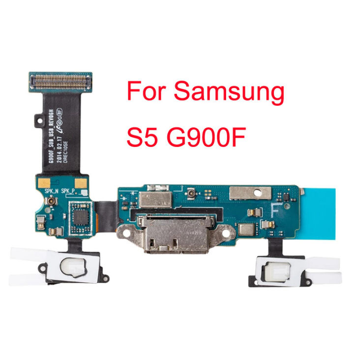Original Charging Port Board Flex For Samsung Galaxy S5 G900F