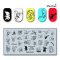 Disney Big Dumbo Nail Stamp Fly Elephant Nail Stamping Plate for Nail Art 4.72*2.36inch #204. 