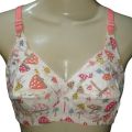 Pack of 2 cotton bra, non-padded best quality brazier (assorted colors). 