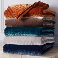 Embossed Velvet Razai Cover/ Velvet Lehaf Cover/ Duvet cover. 